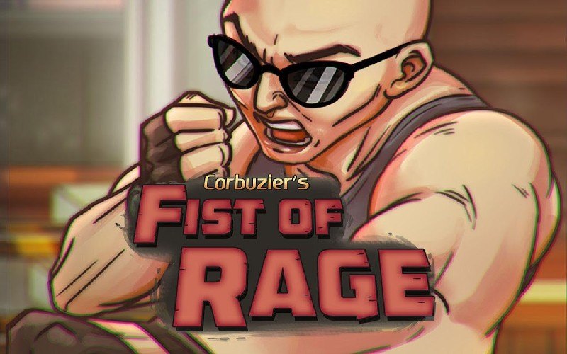 Fist of Rage 2D Battle Platformer APK MOD imagen 1