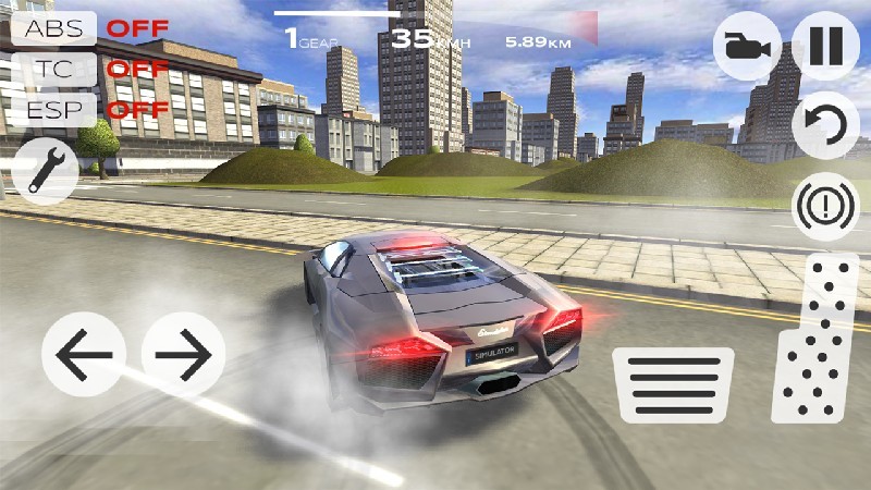 Extreme Car Driving Simulator APK MOD imagen 1