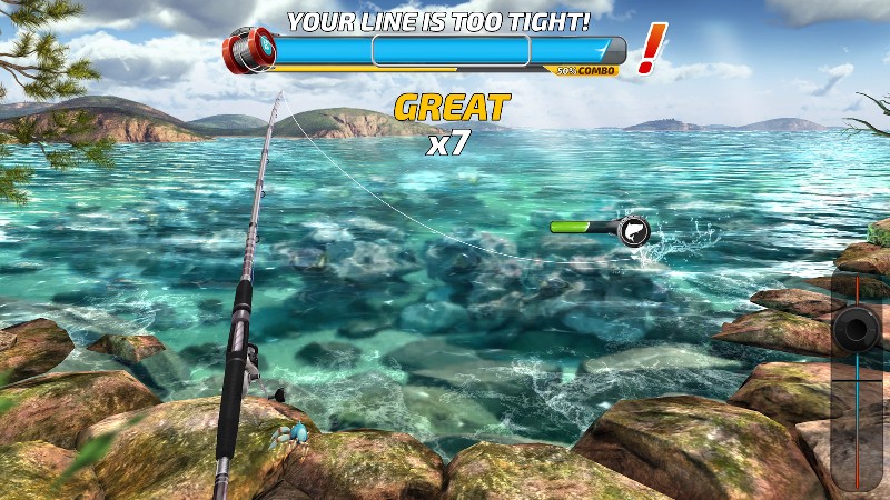 Fishing Clash Catching Fish Game. Bass Hunting 3D APK MOD imagen 1