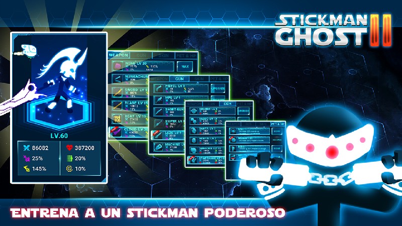 Stickman Ghost 2 Galaxy Wars APK MOD imagen 3