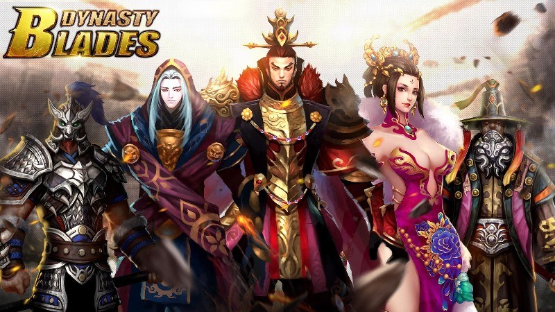 Dynasty Blades Warriors MMO APK MOD imagen 1