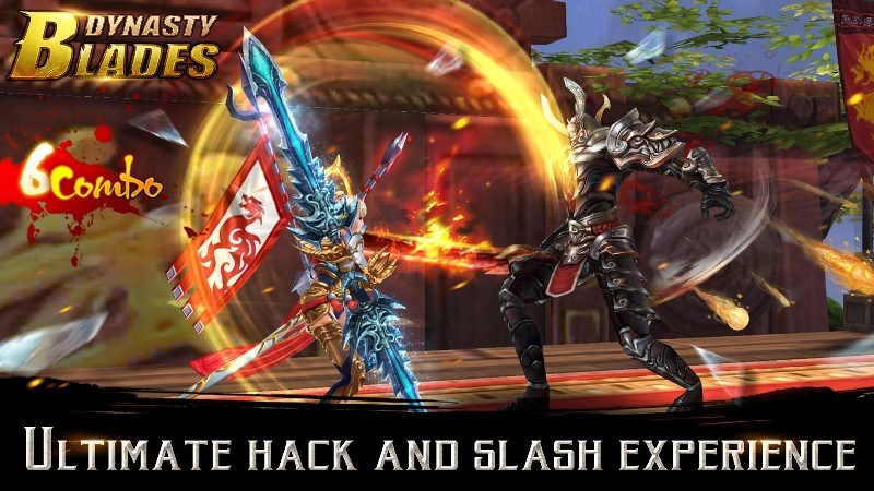 Dynasty Blades Warriors MMO APK MOD imagen 2
