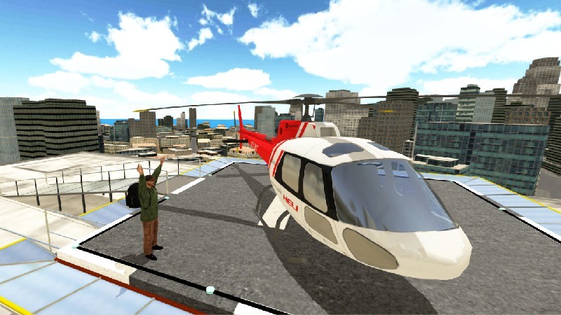 Police Helicopter Simulator APK MOD imagen 3