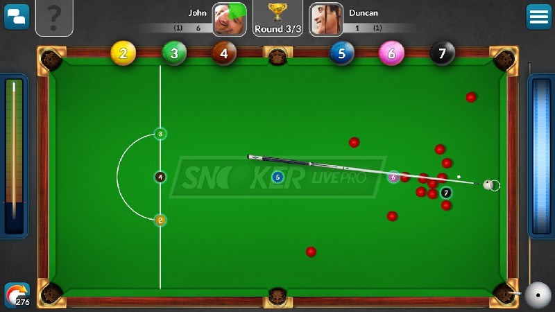 Snooker Live Pro & Six-red APK MOD imagen 3