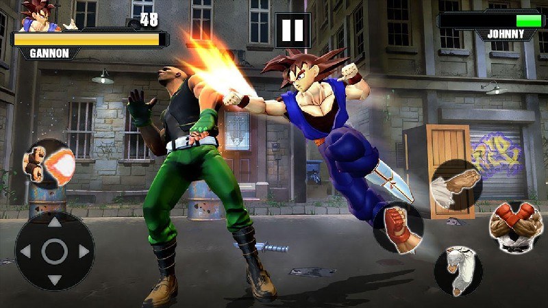 Super Goku Fighting Legend Street Revenge Fight APK MOD imagen 1