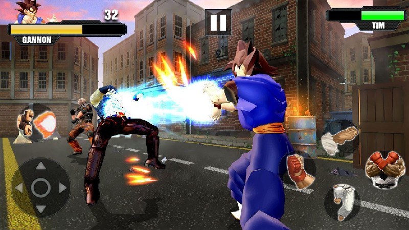 Super Goku Fighting Legend Street Revenge Fight APK MOD imagen 2