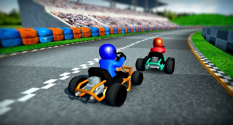 Rush Kart Racing 3D APK MOD imagen 2