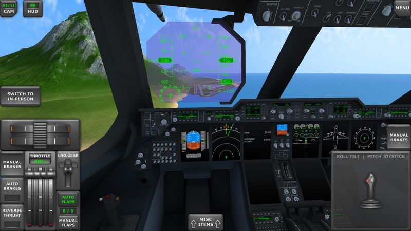 Turboprop Flight Simulator 3D APK MOD imagen 3