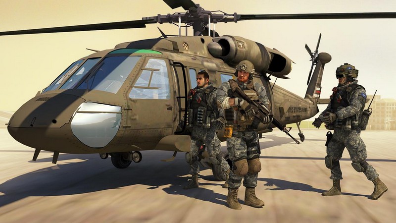 Air Force Shooter 3D - Helicopter Games APK MOD imagen 2
