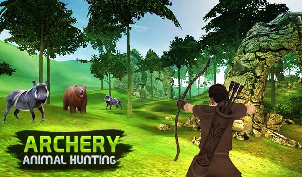 Archery Animals Hunting 3D APK MOD imagen 3