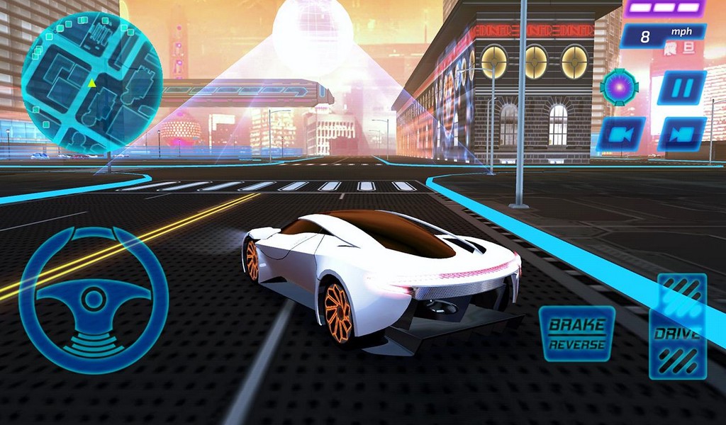 Concept Car Driving Simulator APK MOD imagen 3