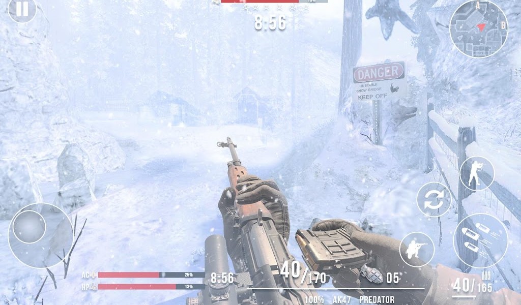 Last Day of Winter – FPS Frontline Shooter APK MOD imagen 2