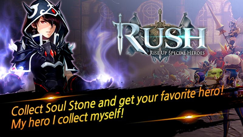 RUSH Rise up special heroes APK MOD imagen 1