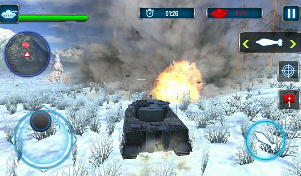 Tank Strike 3D APK MOD imagen 1