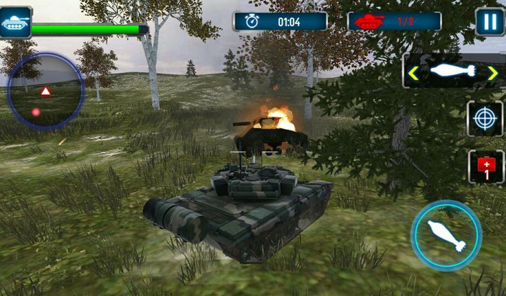 Tank Strike 3D APK MOD imagen 2