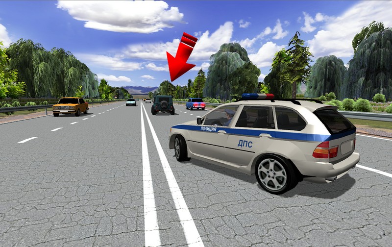 Traffic Cop Simulator 3D APK MOD imagen 1
