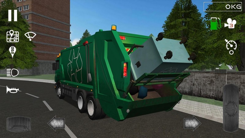 Trash Truck Simulator APK MOD imagen 2
