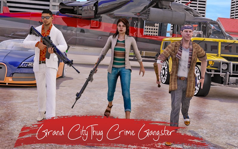 Grand City Thug Crime Gangster APK MOD imagen 3