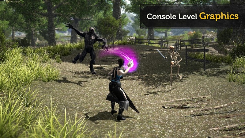 Evil Lands Online Action RPG APK MOD imagen 1