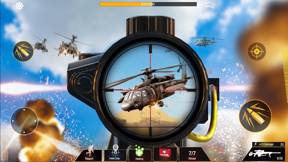 Bullet Strike Sniper Games APK MOD Imagen 1