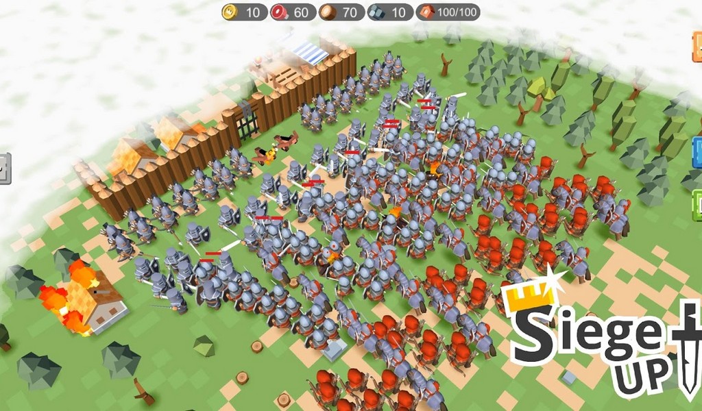 RTS Siege Up! APK MOD imagen 1