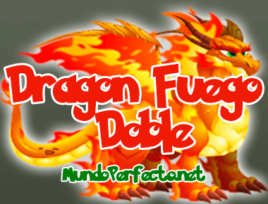 Dragon City : Dragon Fuego Doble