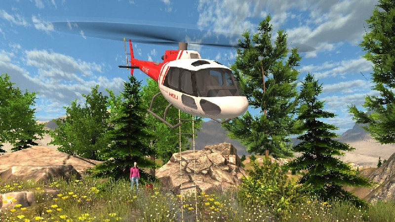 Helicopter Rescue Simulator imagen 2