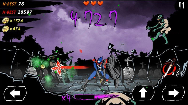 World Of Blade: Zombie Slasher imagen 1