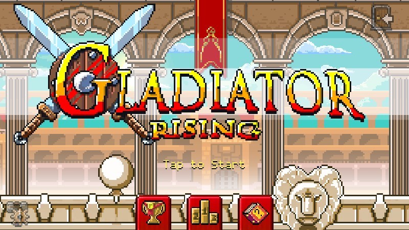 Gladiator Rising: Roguelike RPG imagen 1