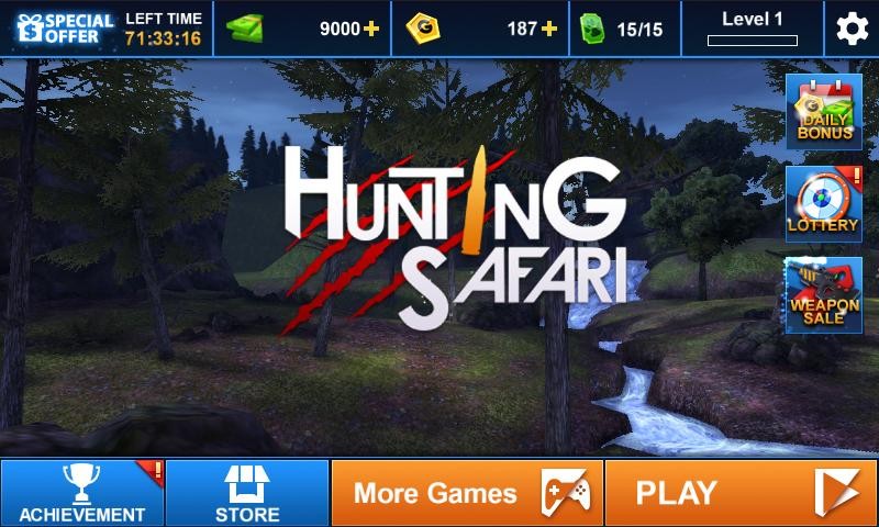 Hunting Safari 3D imagen 4
