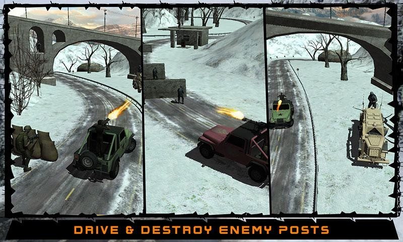 Army War Truck Driver Sim 3D imagen 2