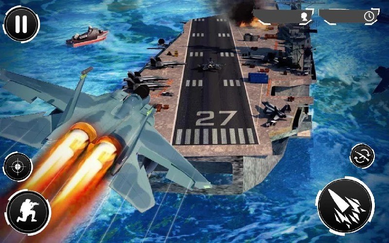 Navy Gunner Shoot War 3D APK MOD imagen 4
