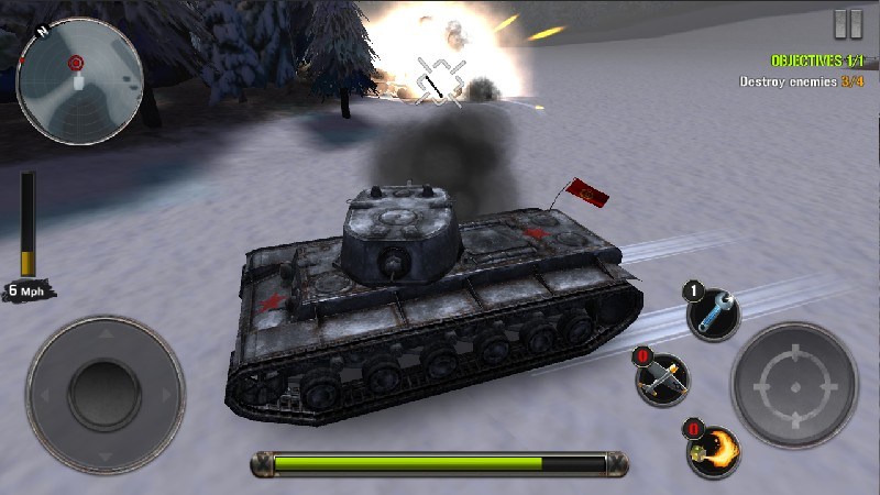 Tanks of Battle World War 2 APK MOD imagen 2