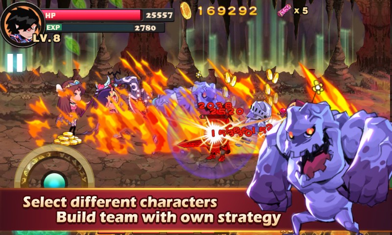 Brave Fighter Demon Revenge APK MOD imagen 5