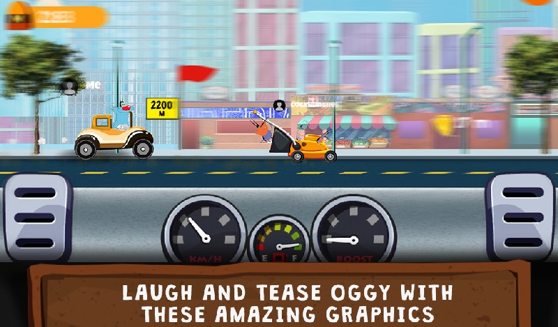 Oggy Go - World of Racing (The Official Game) APK MOD imagen 4