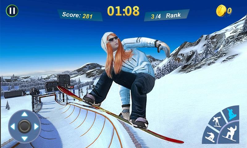 Snowboard Master 3D APK MOD imagen 5