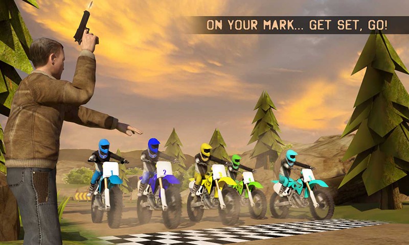 Trial Xtreme Dirt Bike Racing Motocross Madness APK MOD imagen 1