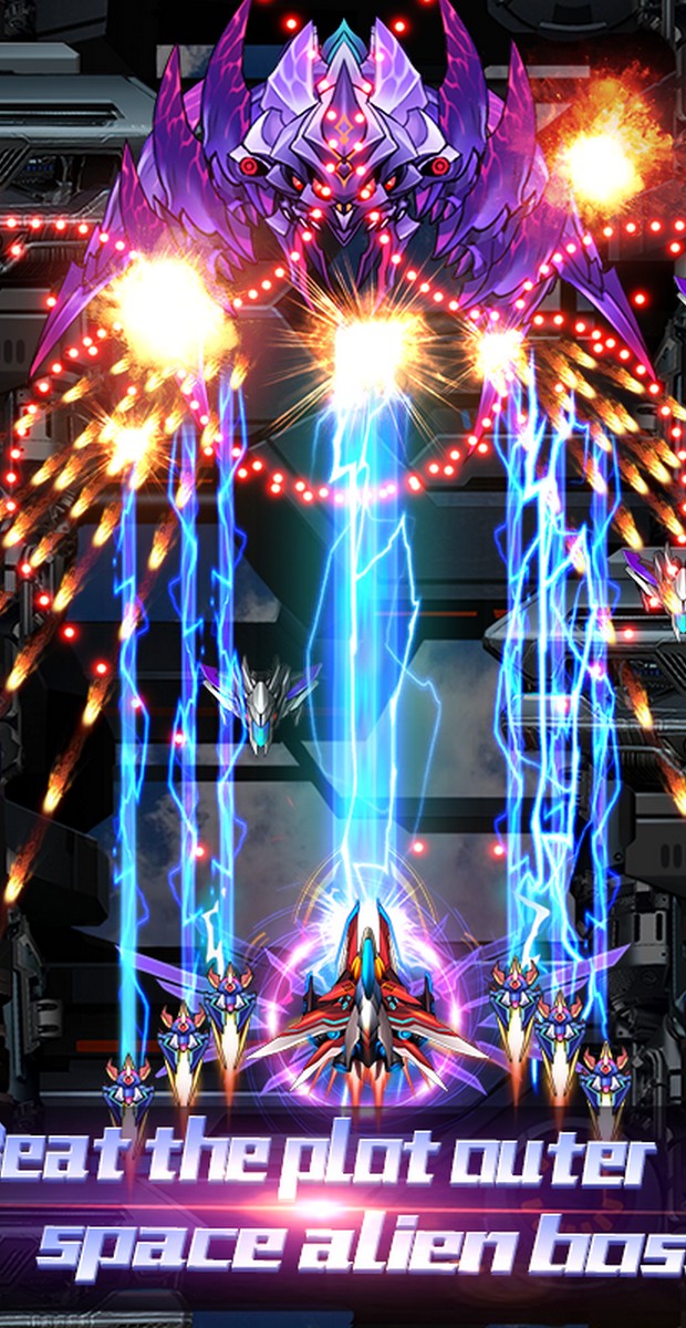 Thunder Assault: Raiden Striker APK MOD (Cristales infinitos) v1.6.0