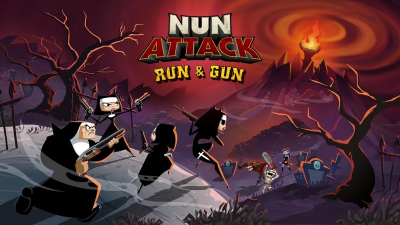 Nun Attack Run & Gun APK MOD imagen 5