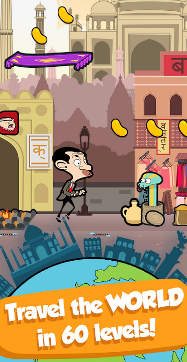 Mr Bean - Around the World APK MOD imagen 1