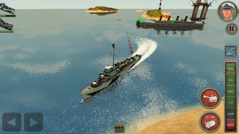 Enemy Waters Submarine and Warship battles APK MOD imagen 3