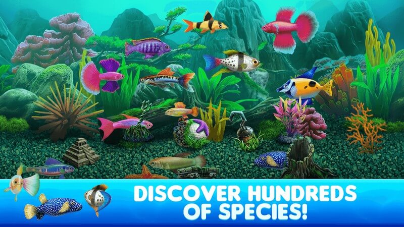 🥇 Fish Tycoon 2 Virtual Aquarium APK MOD v1.10.9 ...