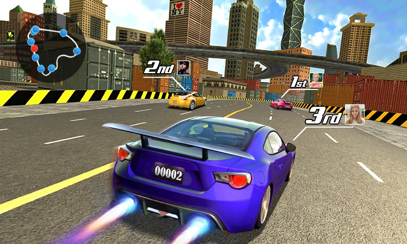  imagen 2 de Street Racing 3D