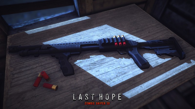 Last Hope - Zombie Sniper 3D APK MOD imagen 2