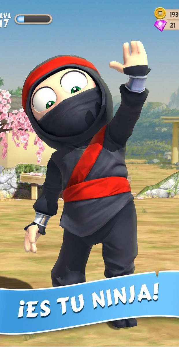 Clumsy Ninja APK MOD imagen 1