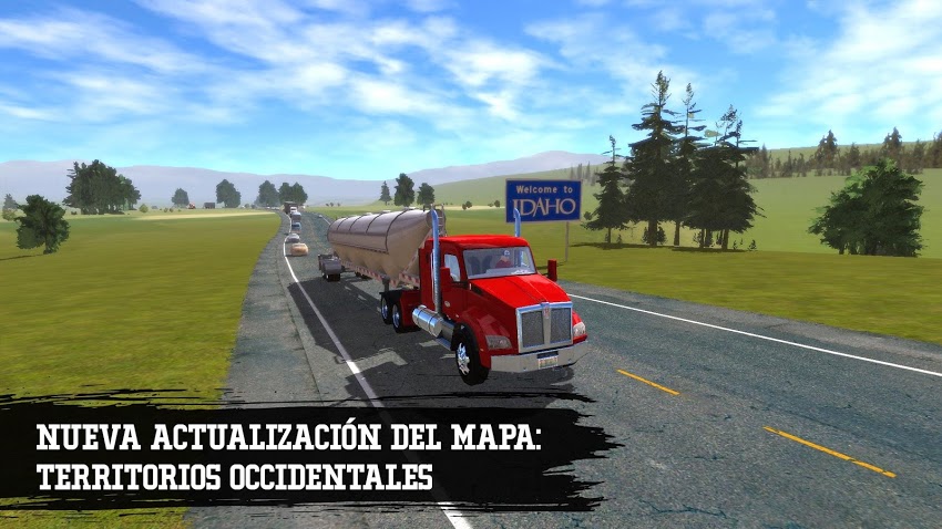 Truck Simulation 19 APK MOD Imagen 1