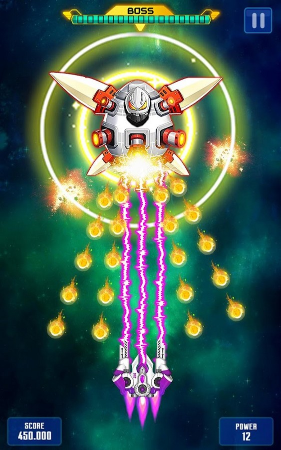 Space Shooter: Galaxy Attack MOD APK (VIP/Dinero infinito) v1.630