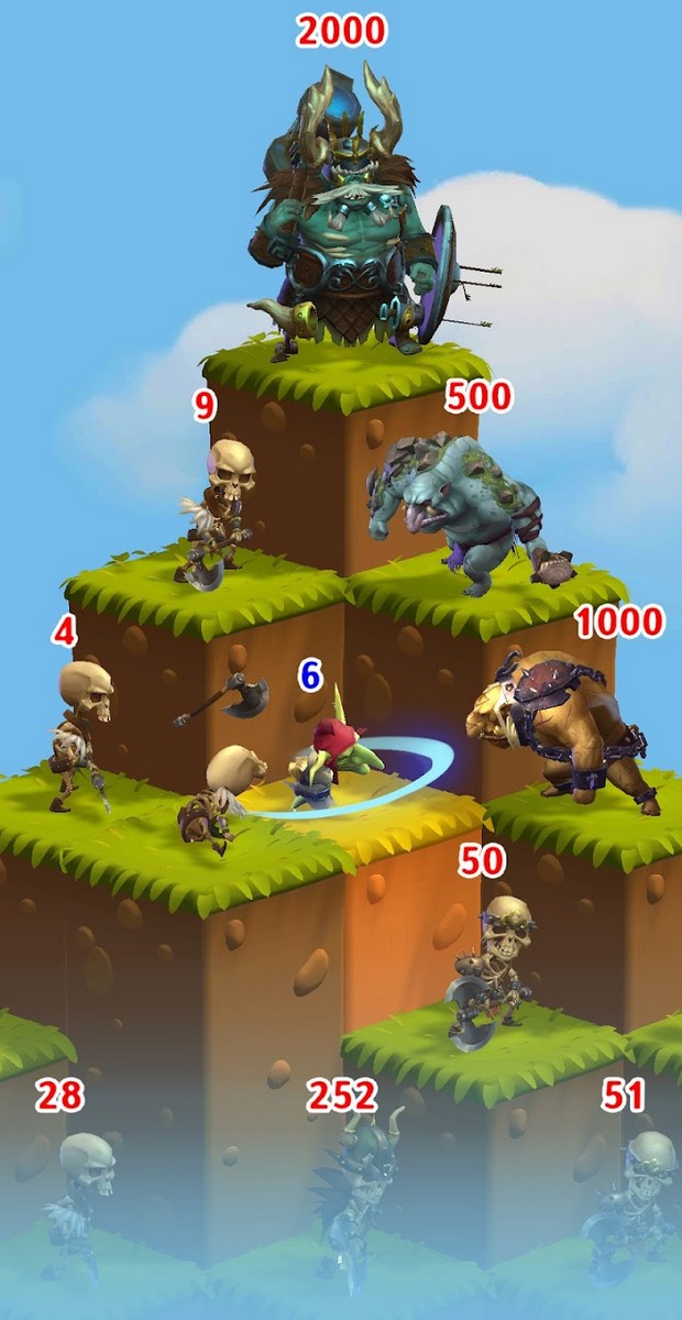 Dungeon Crusher: Soul Hunters APK MOD v6.1.22 (Dinero infinito)