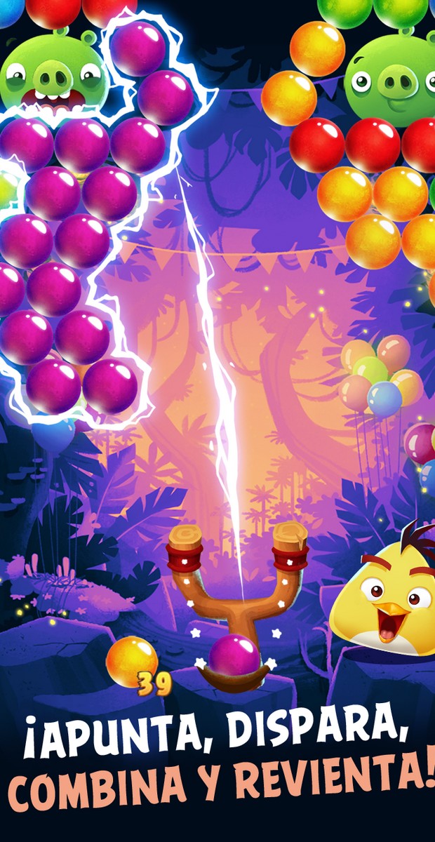 Angry Birds POP Bubble Shooter imagen 2 de Angry Birds POP Bubble Shooter
