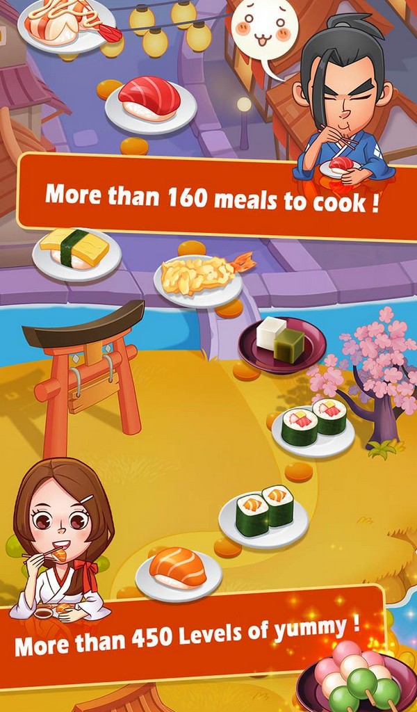 Sushi Master - Cooking story APK MOD imagen 2